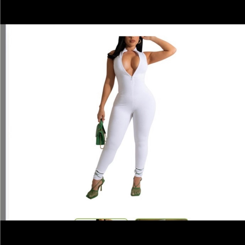 Clubsqueen BODYCON JUMPSUIT - Size: S